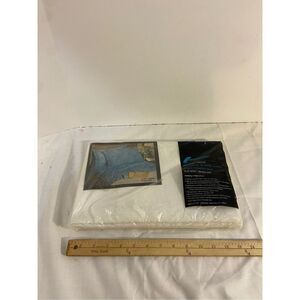 Fieldcrest double sheet made USA New 54x75 Secret‎ Garden 71000